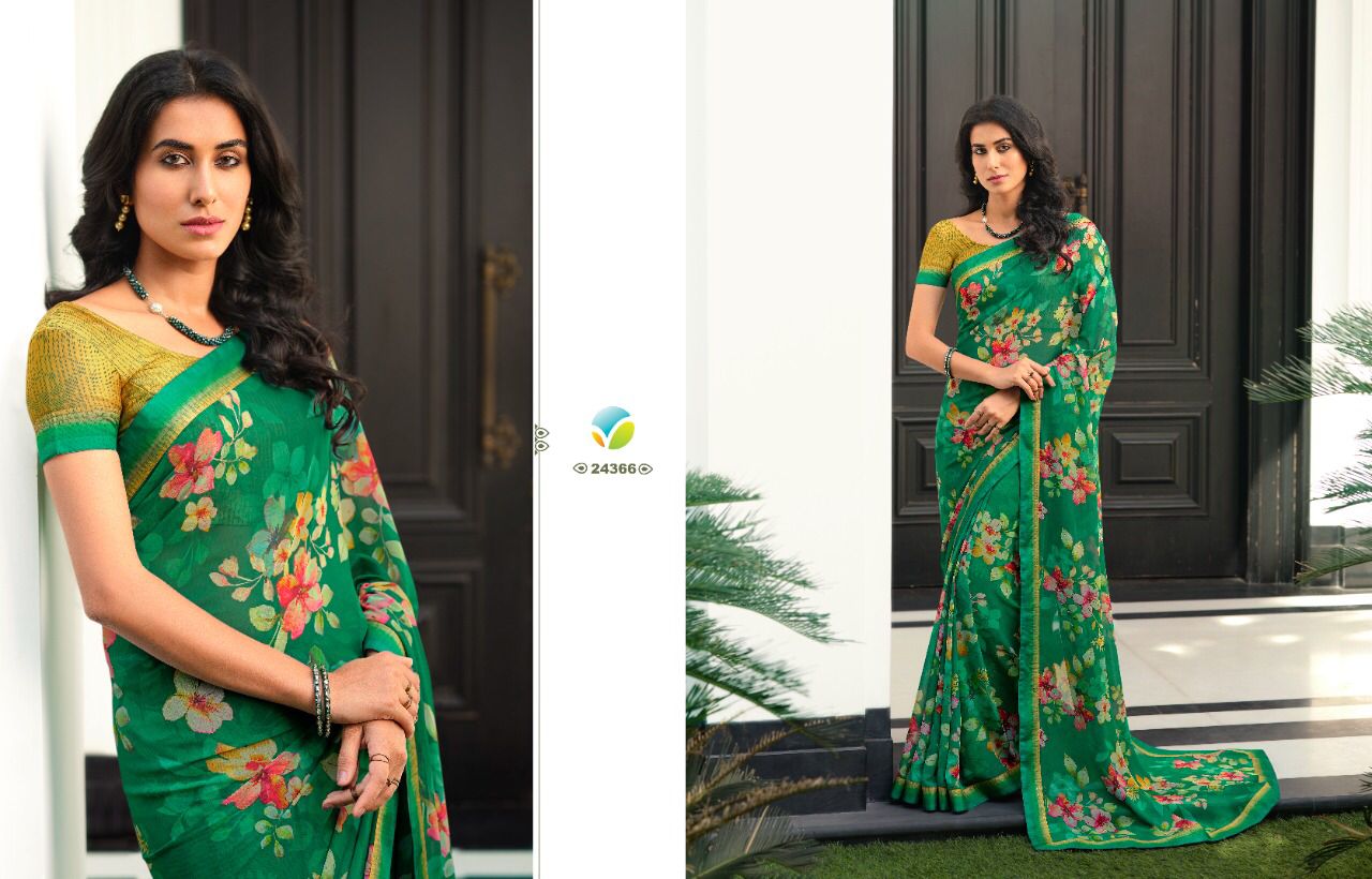 GC GAURVI 0.3 Georgette Daily Wear Sarees Catalog